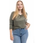 Italy fashion Úpletový top NEVADA Bílá – Zboží Dáma