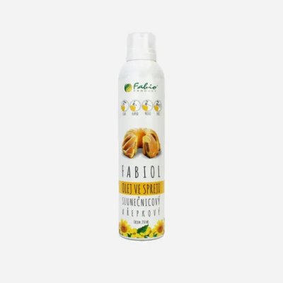 Fabio Slunečnicový a řepkový olej ve spreji 250 ml – Hledejceny.cz