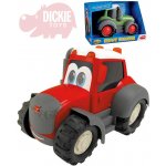 Dickie Traktor Happy s očima 25 cm volný chod – Zboží Mobilmania