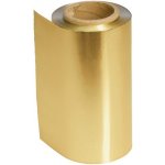 SIBEL 4482120 Profesionální kadeřnický alobal 12cm x 100m, 15 mikro BOX - zlatý – Zboží Dáma