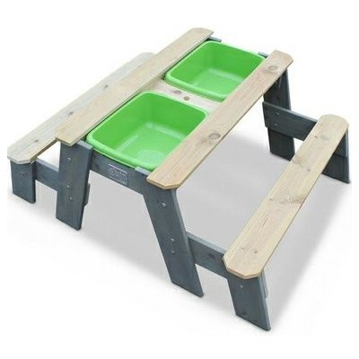 Exit Toys Pískoviště s krytem vodní stůl Exit Aksent 2 lavice – Zboží Dáma