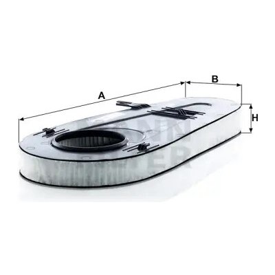 MANN FILTER Vzduchový filtr C 51 001 – Hledejceny.cz