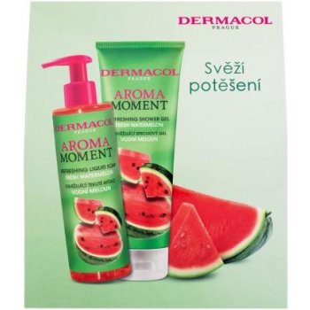 Dermacol Aroma Ritual Vodní meloun tělové mléko 200 ml + sprchový gel 250 ml dárková sada