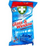 Green Shield Glass & Window vlhčené ubrousky na okna a skleněné povrchy 50 ks – Zboží Dáma