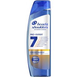 Head & Shoulders Pro-Expert 7 Hair Fall Defense šampon proti lupům a vypadávání vlasů s kofeinem 250 ml