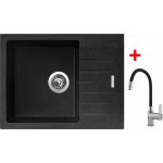 Sinks G10530 Set PERFECTO 650 + FLEXIA /černá – Sleviste.cz