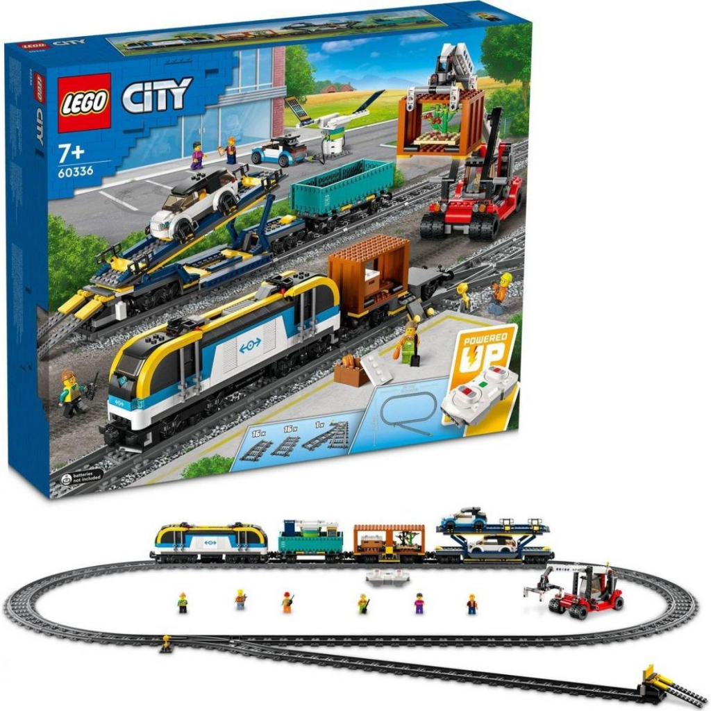 LEGO® City 60336 Nákladní vlak od 3 499 Kč - Heureka.cz