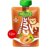 Hello kapsička Cuuk 100% s Meruňkami 12 x 100 g – Sleviste.cz