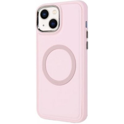 Pouzdro Appleking odolné silikonové s MagSafe iPhone 14 Plus - růžové