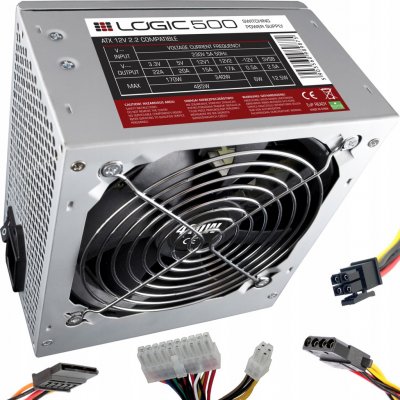 Logic Concept 500W ZAS-LOGI-LC-500-ATX-PFC – Hledejceny.cz