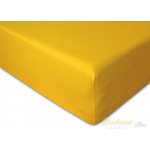 Brotex prostěradlo jersey tmavě žluté 120x200 – Zbozi.Blesk.cz