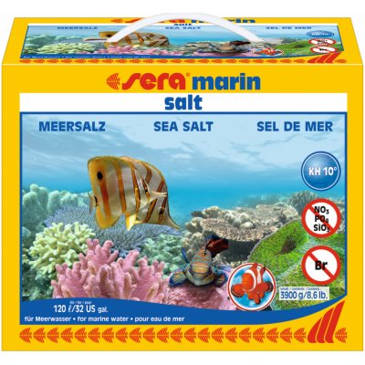 Sera Marin Reef Salt 3,9 kg – Hledejceny.cz