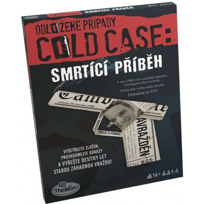 ThinkFun Odložené případy: Smrtící příběh – Zboží Živě