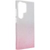 Pouzdro a kryt na mobilní telefon Samsung Coolcase Shining Samsung Galaxy S24 Ultra Pink Silver