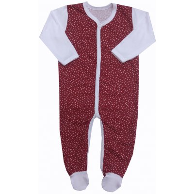 Kojenecký overal Tiny bordó – Zboží Dáma