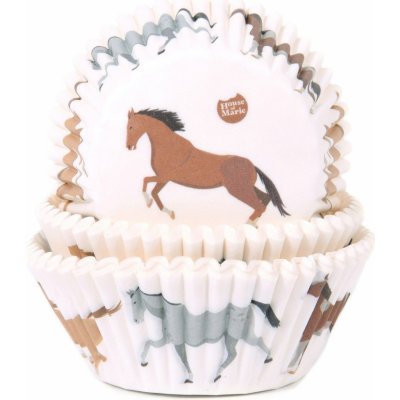 House of Marie košíčky na muffiny koňě 50x33 mm – Sleviste.cz