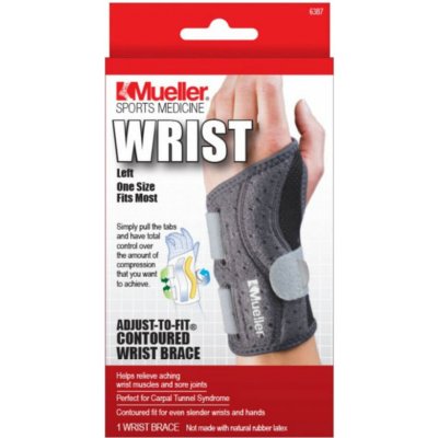 Mueller Adjust-to-fit Wrist Brace ortéza na zápěstí Pravé