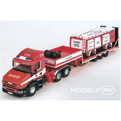 Seva Monti System 1461 Scania přepravník Hasičský záchranný sbor ČR 1:48 – Zboží Mobilmania