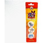 Koh-i-noor Pryž měkká kulatá Krtek 3 ks – Zboží Dáma