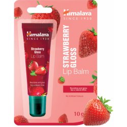 Himalaya Herbals Balzám na rty s jahodovým leskem 10 g