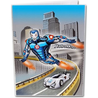 Emipo Desky na abecedu A4 Roboman – Zboží Mobilmania