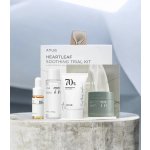 Anua Heartleaf Soothing Trial Kit čisticí polštářky 2 ks + toner 40 ml + emulze 20 ml + ampule 10 ml dárková sada – Zboží Mobilmania