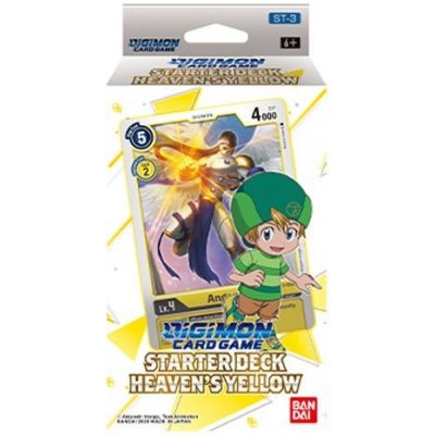 Digimon Card Game Heaven's Yellow Starter Deck – Zboží Mobilmania