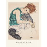 Obrazová reprodukce Adele Herms (Special Edition Female Portrait) - Egon Schiele, 30 × 40 cm – Zboží Dáma