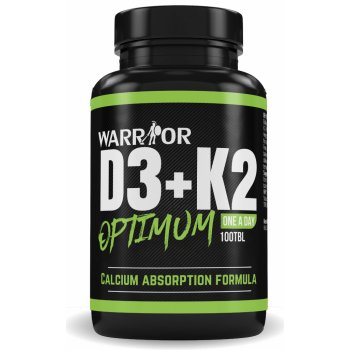 Warrior Vitamin K2+D3 Optimum 100 tablet