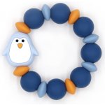 Mimijo silikonové tučňák modrá – Sleviste.cz