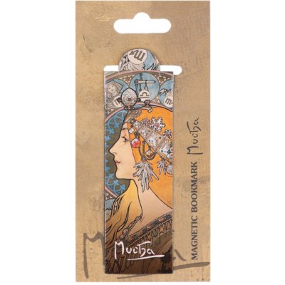 Magnetická záložka Alfons Mucha - Zodiak – Hledejceny.cz
