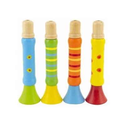 KN Dřevěná píšťalka modrá – Zbozi.Blesk.cz