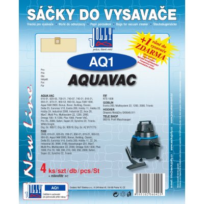 Jolly AQ 1 (4+1ks) do vysav. AQUAVAC – Hledejceny.cz