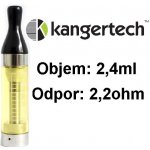 Kangertech CC/T2 Clearomizer 2,2ohm žlutý 2,4ml – Zboží Dáma