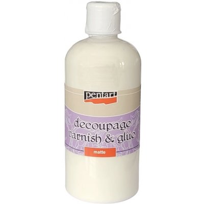 pentart Lepidlo a lak na decoupage matný 500 ml – Zboží Dáma