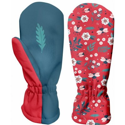 Wamu Dětské softshellové rukavice Berušky červené palčáky velikost rukavic – Zboží Dáma