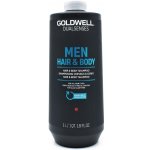 GOLDWELL šampon 2v1 pro muže Dualsenses For Men Hair&Body 1000 ml – Zboží Dáma