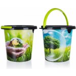 Brilanz Kbelík plastový ECO 10 l mix dekorů – Zboží Dáma