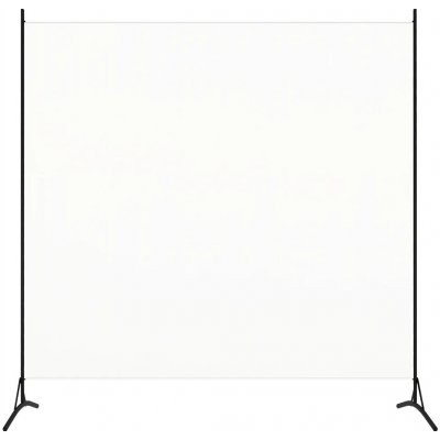 zahrada-XL Paraván bílý 175 x 180 cm textil – Sleviste.cz