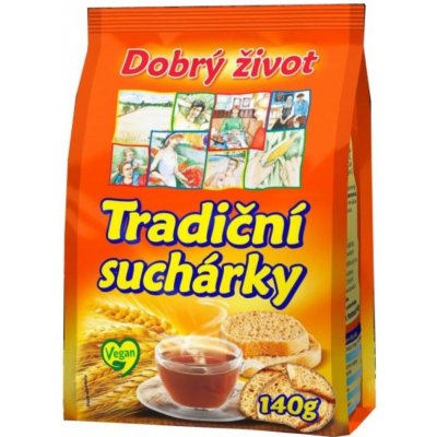 Bonavita Tradiční suchárky 140 g – Zbozi.Blesk.cz