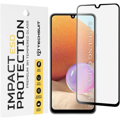 Techsuit ochranné sklo ESD pro Samsung Galaxy A32 4G černé 162161 – Zboží Živě