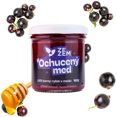 LYO černý rybíz v medu 180 g - ZEZEM – Sleviste.cz