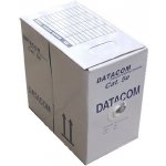Datacom 1210 FTP Cat5e PVC kabel 305m, šedý – Zboží Živě