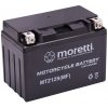 Motobaterie Moretti MTZ12S