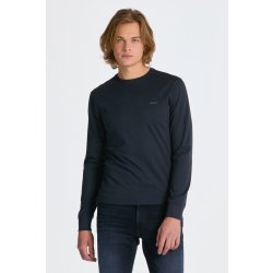 Gant tričko SLIM MERC JERSEY LS T-SHIRT modrá