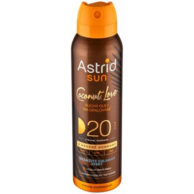 Astrid Suchý olej na opalování SPF20 Sun 150 ml – Sleviste.cz