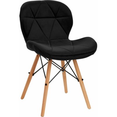 Activeshop 4Rico QS-186 sametově černá – Zboží Dáma