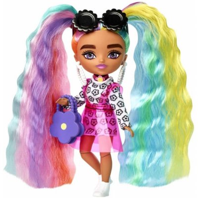 Barbie Extra minis Daisy s duhovými vlasy