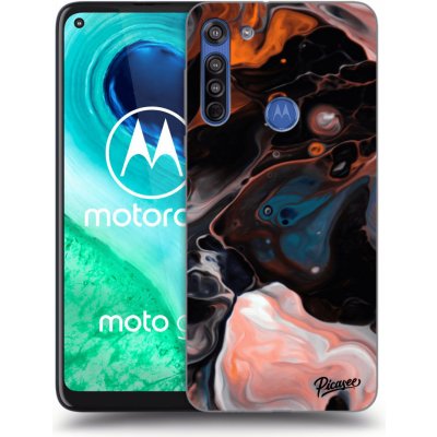 Pouzdro Picasee silikonové Motorola Moto G8 - Cream čiré – Zboží Mobilmania