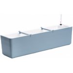 Plastia 1909748026 samozavlažovací truhlík Berberis 80 x 20 x 20 cm šedomodrá + bílý – Sleviste.cz